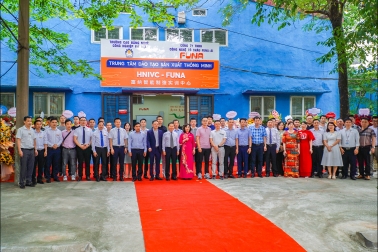 越南HNIVC-FUNA实训中心签约仪式&揭牌仪式隆重举行！！！！